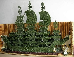 MANY LARGE JADE DRAGON BOAT CARVINGS AVAILABLE! CLICK PHOTO FOR MORE INFO >
