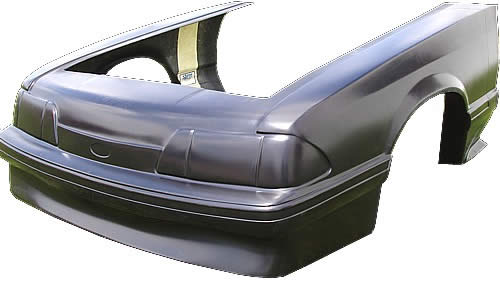 Ford mustang fiberglass body panels