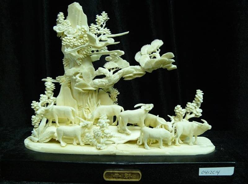 bone carving