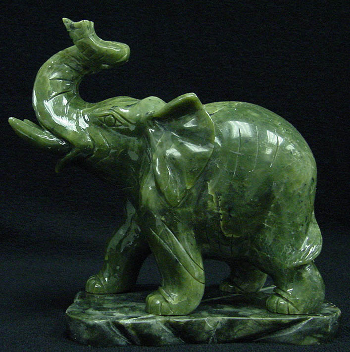 JADE SINGLE ELEPHANT (LJ004)